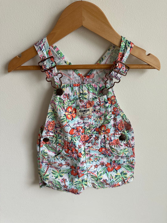 Tropical OshKosh Overalls / 12m