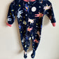 Fleece Cat Space Sleeper / 12m