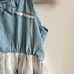 Chambray Pineapple Tulle Dress / 2T