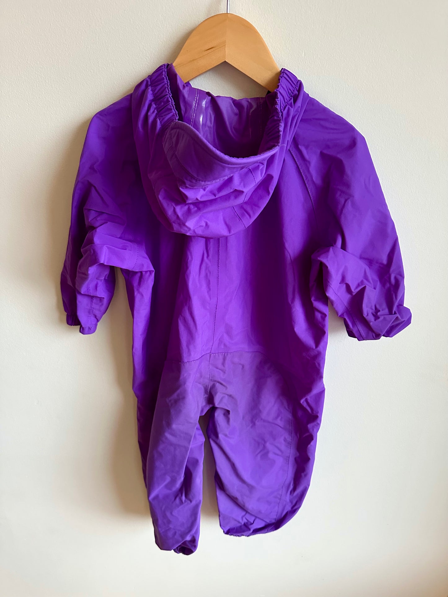 Splashy Purple Rain Suit / 2T