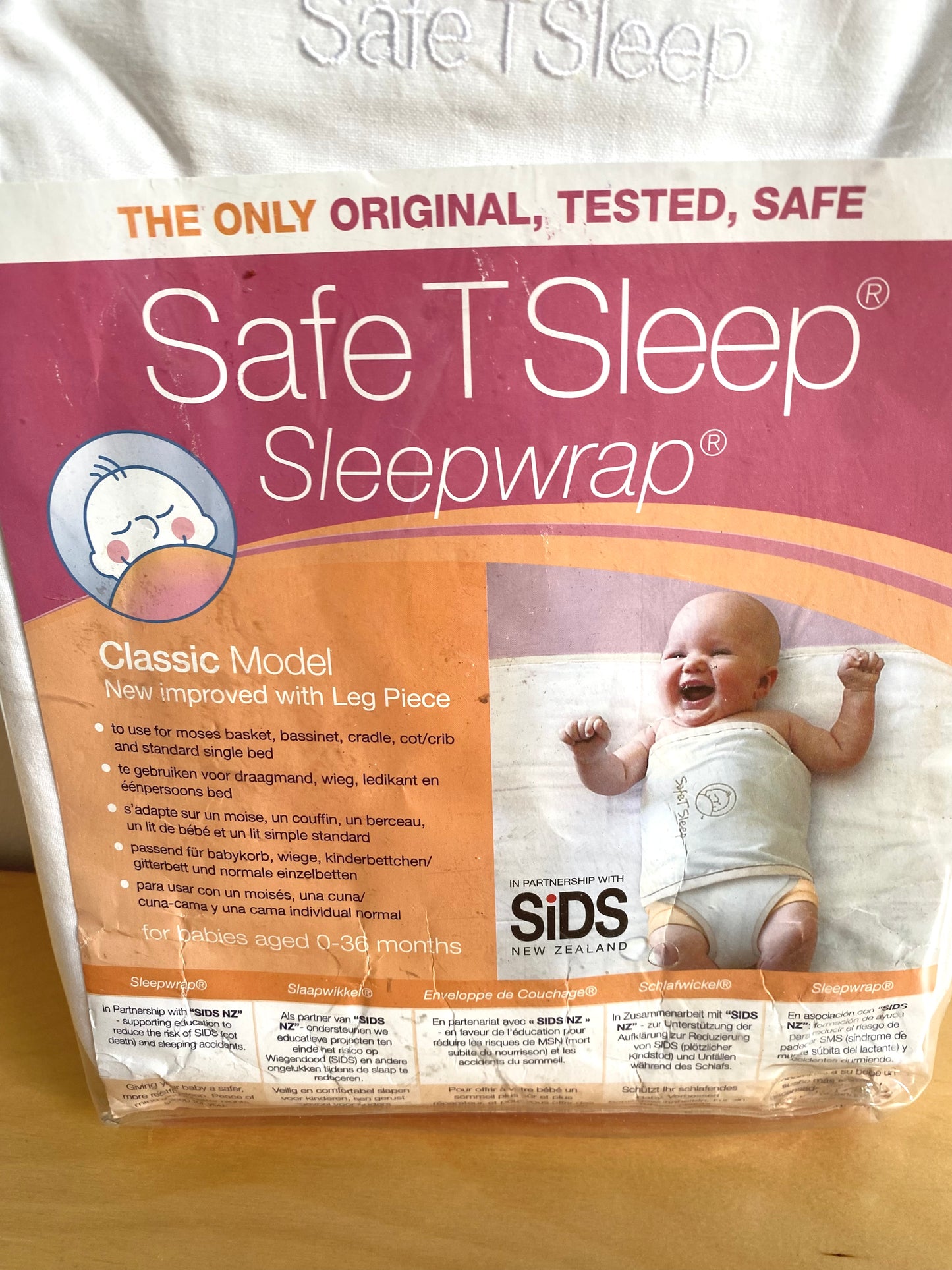 Safe TSleep Sleepwrap / 0-36m