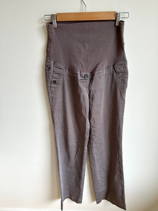 Thyme Grey Pants with Panel / XS