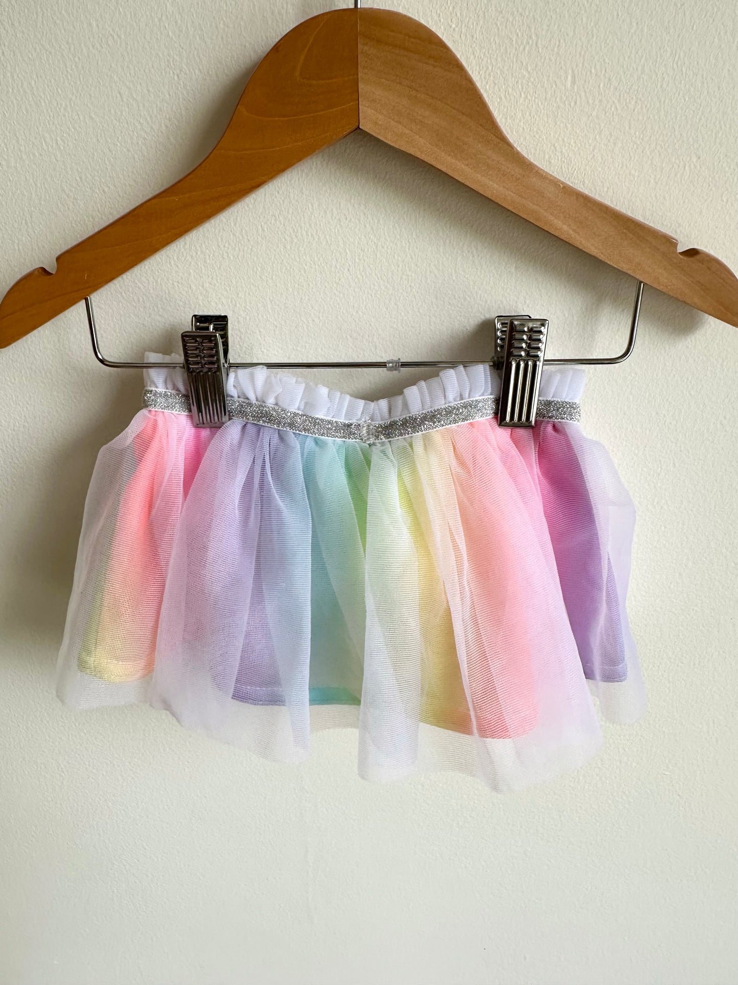 Rainbow Tulle Skirt / 0-3m