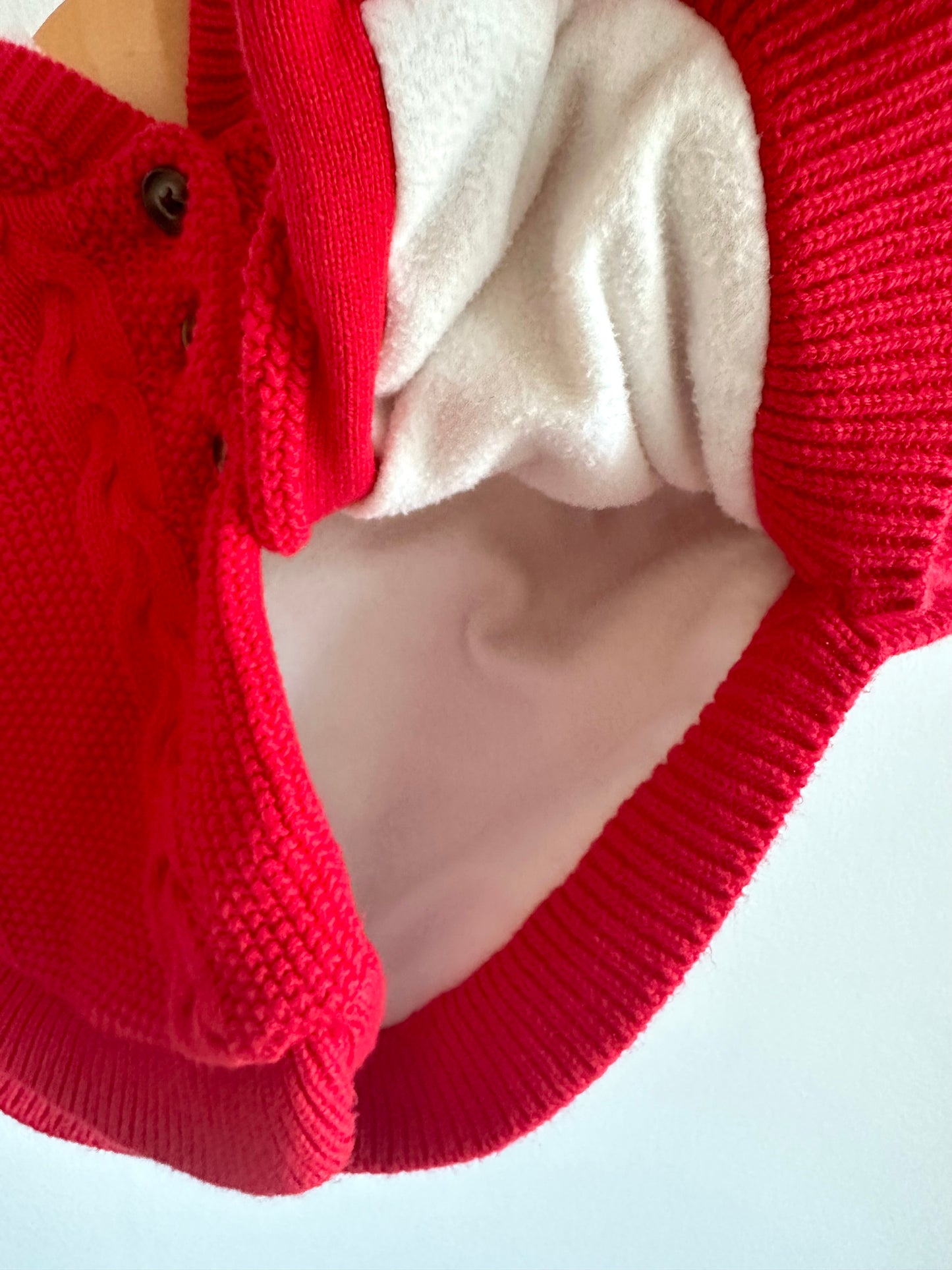 Red Knit Cloak / 3m