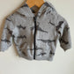 Grey T-Rex Hoodie / 12m