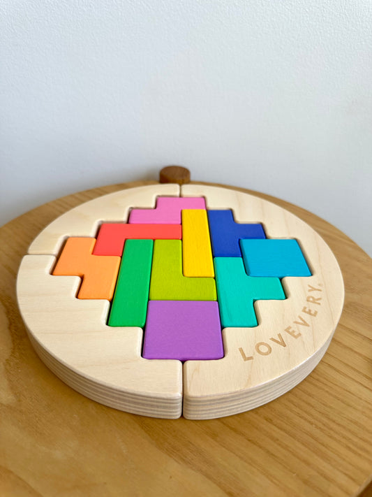 Lovevery Wooden Wobble Puzzle (No Shipping)