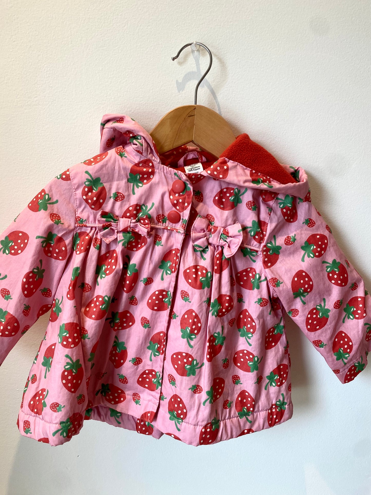 Strawberry Jacket / 6-12m