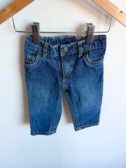 Jeans with Elastic Waist / 9m