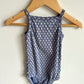 Periwinkle Leaf Bodysuit / 18m