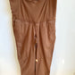 Maternity Tan Straight Leg Pants / S