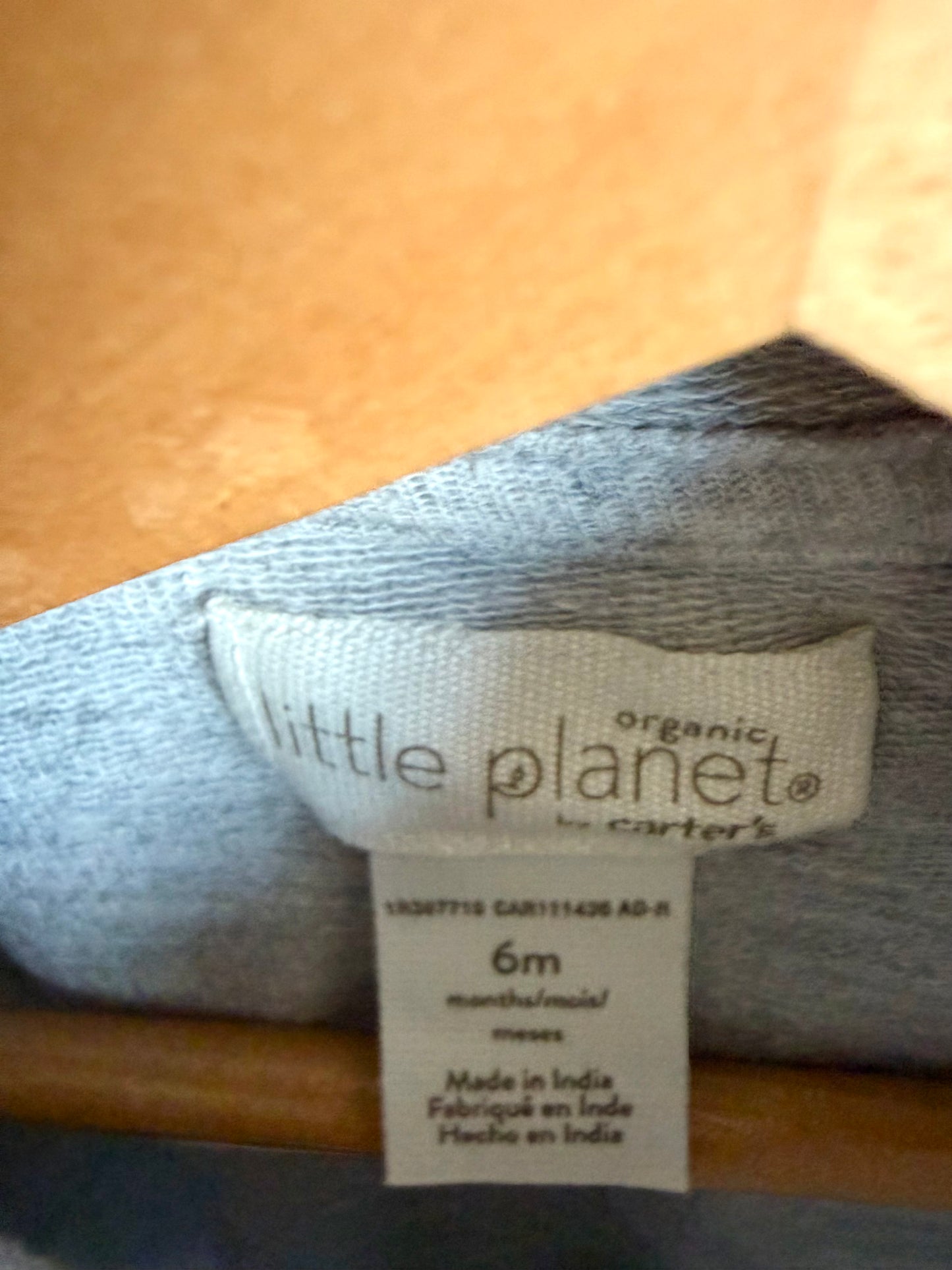 Grey Organic Cotton Sweat Suit / 6m