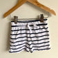 Blue and White Shorts / 12-18m