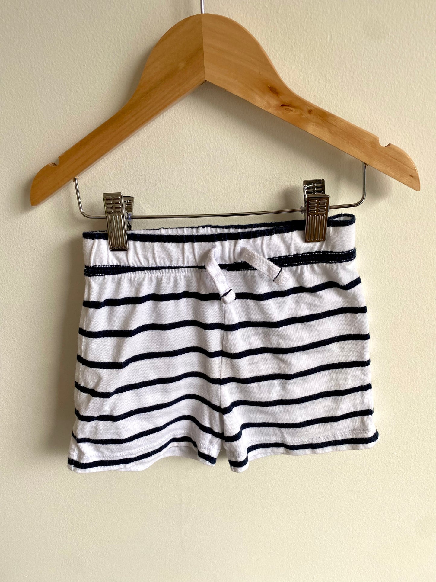 Blue and White Shorts / 12-18m