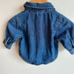 Denim Button Up / 3-6m