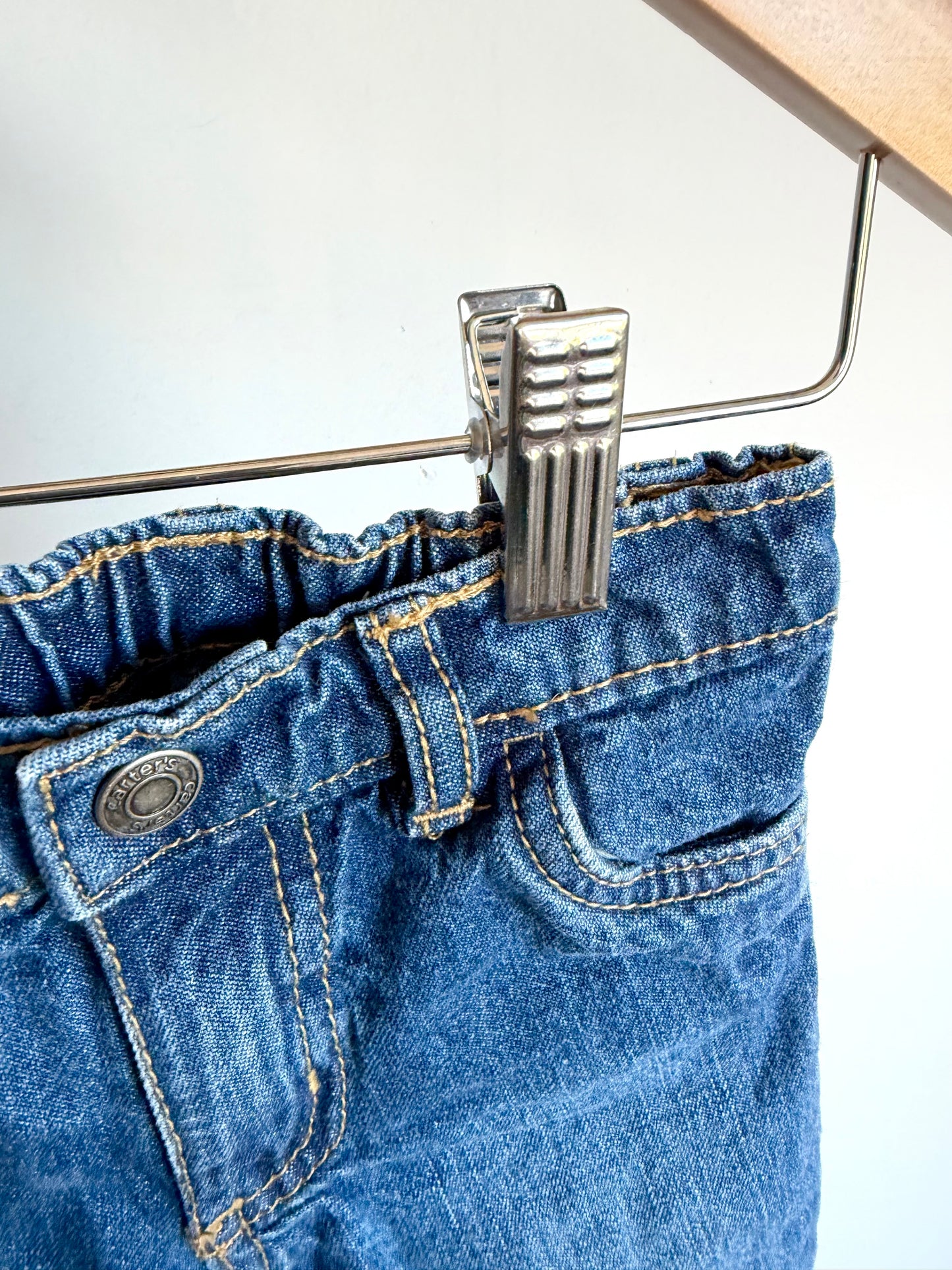 Jeans with Elastic Waist / 9m