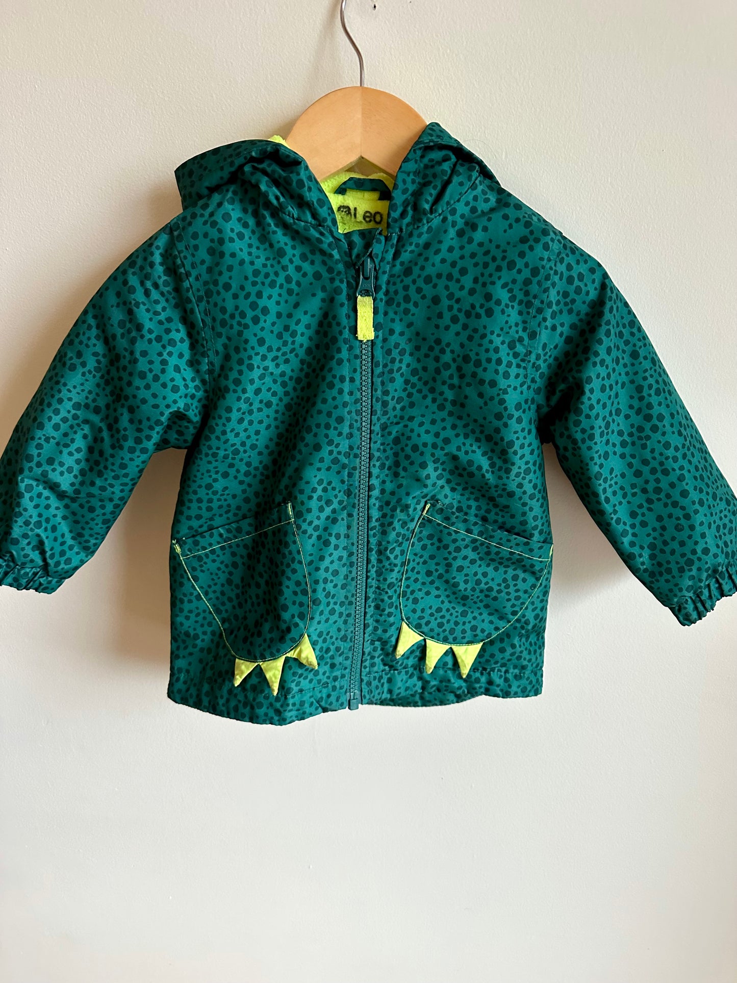 Spotted Dinosaur Coat / 18m