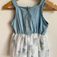 Chambray Pineapple Tulle Dress / 2T