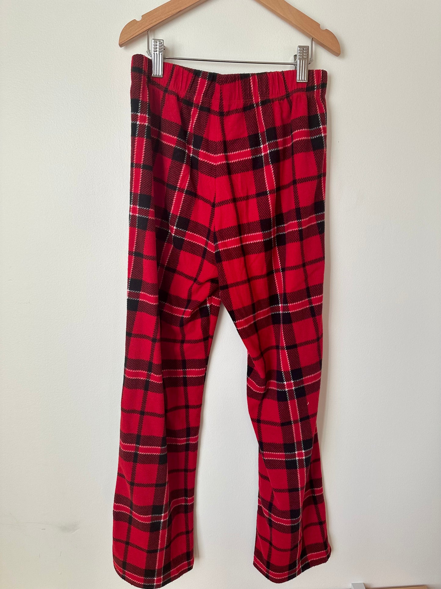 Plaid Fleece PJ Bottoms / 10-12 years