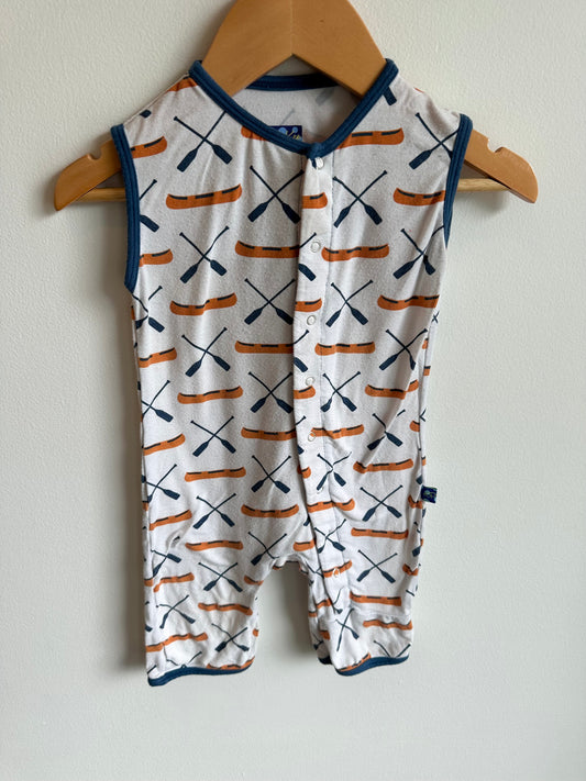 Kickee Pants Bamboo Romper (PLAY) / 18-24m