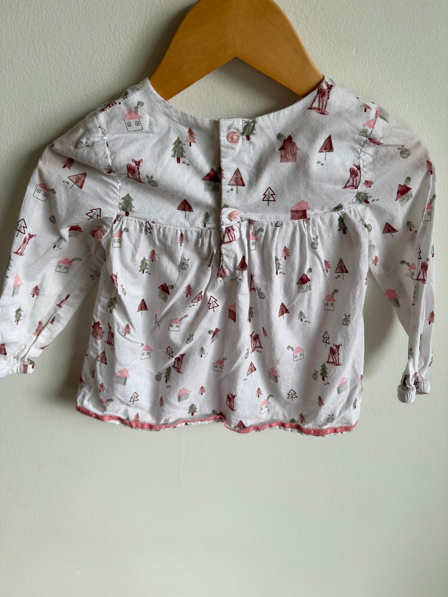 Woodlands Long Sleeve Top / 18-24m