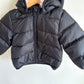 H&M Black Puffer Jacket with Removable Hood / 4-6m