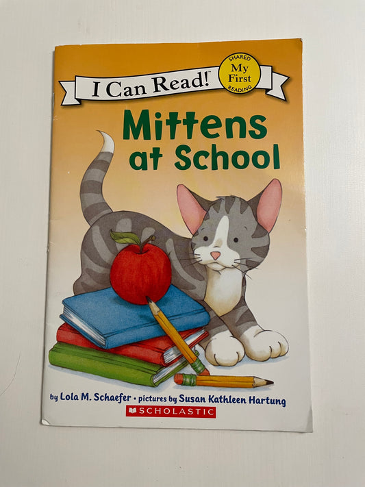 Mittens at School Softcover Book
