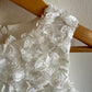 White Sequin + Tulle Special Occasion Dress / 24m