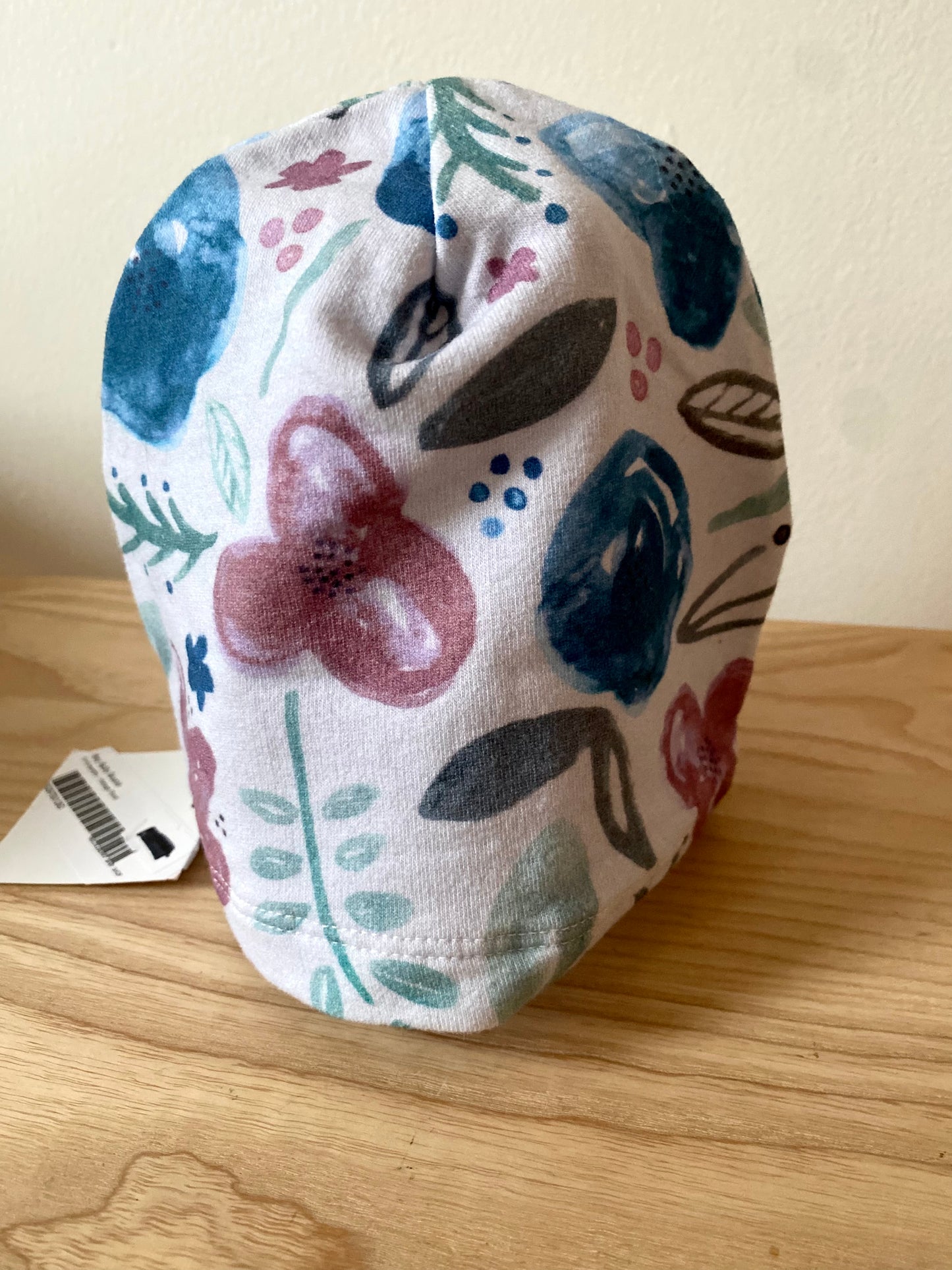 Floral Beanie / 0-6m