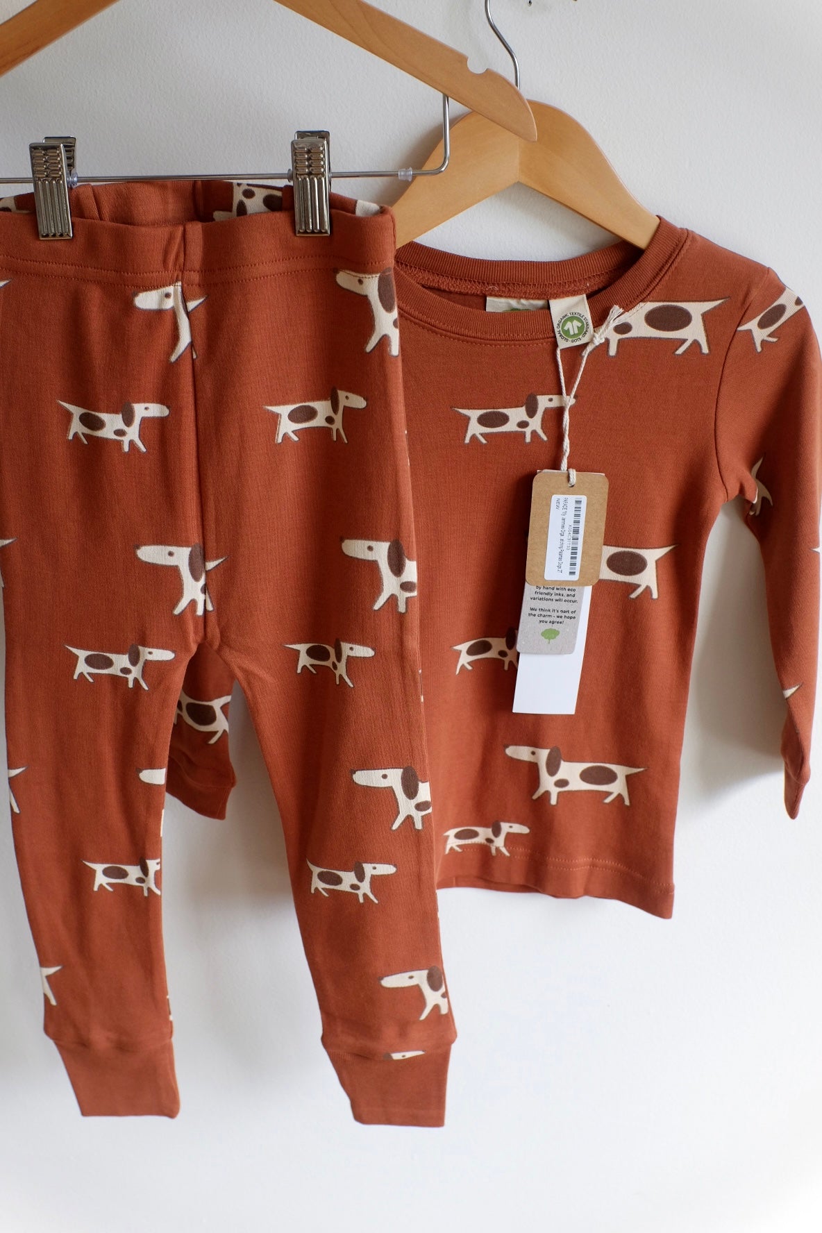 NEW Parade Dogs PJ Top + Bottoms Set / 2T