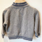 Varsity Grey Sweater / 2T