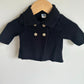 Black Collared Sweater / 0-3m