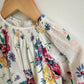 Gap White Floral Dress / 12-18m