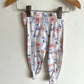 Rose with Blue Leaves Pants / 18-24m