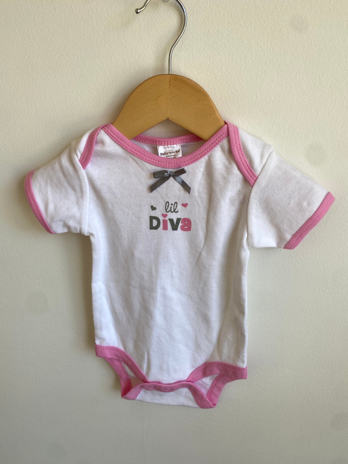 Lil Diva Bodysuit / 6-9m