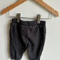 H&M Grey Charcoal Pants / 4-6m