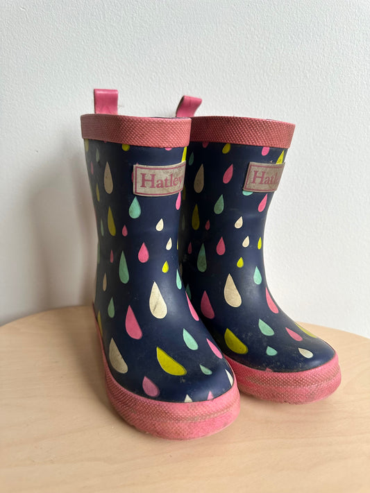 Hatley Raindrop Boots / Toddler Size 6 Footwear