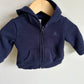 Navy Hoodie Sweater / 3-6m