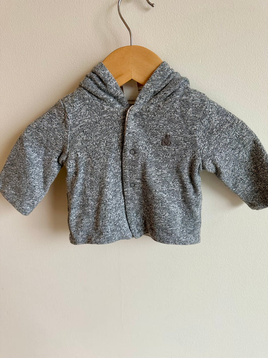 Gap Snap Sweater with Hood / 0-3m