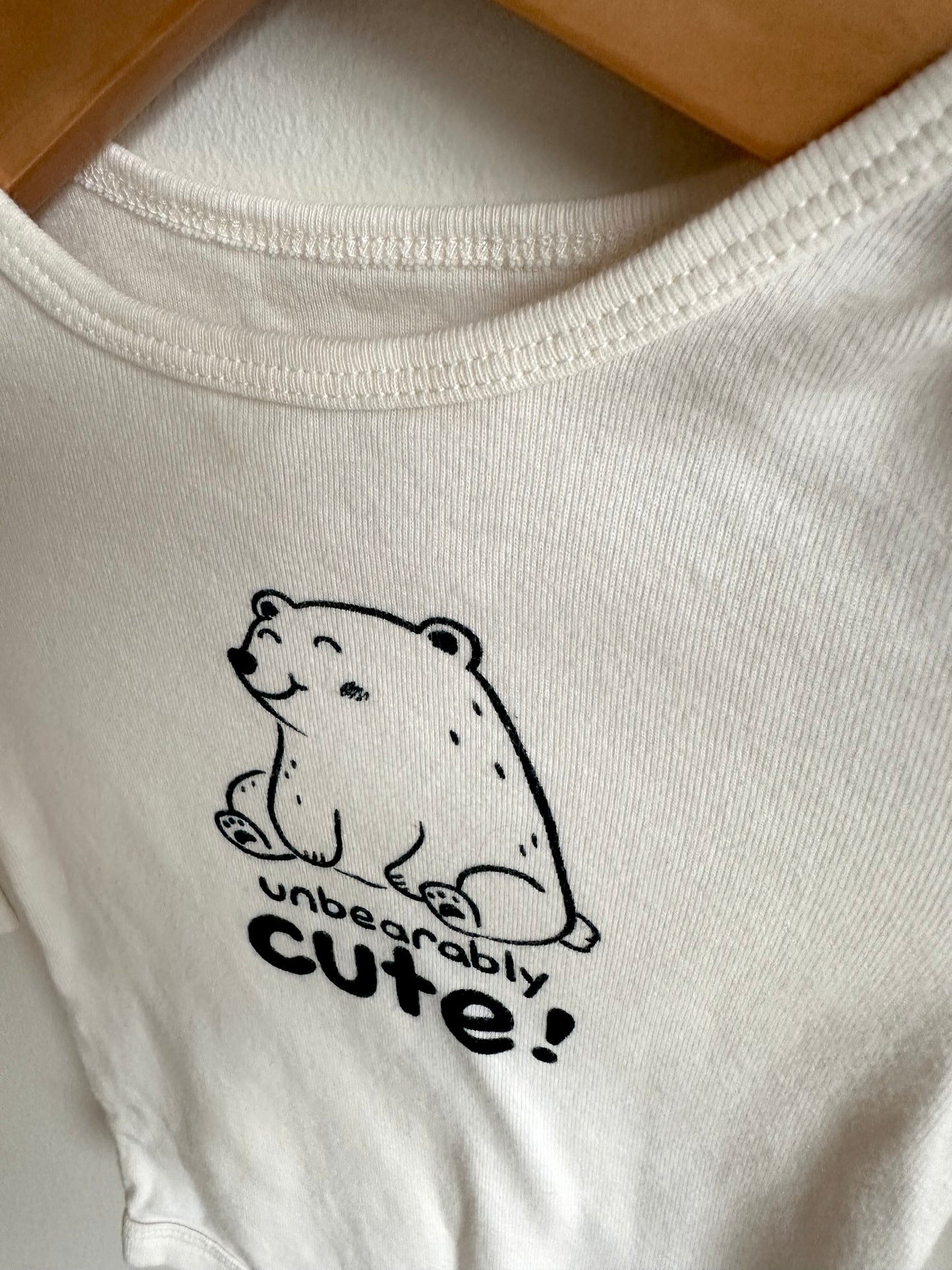 Unbearably Cute Bodysuit / 6-12m