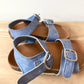 Blue Strap Sandals / Size 5-6 toddler