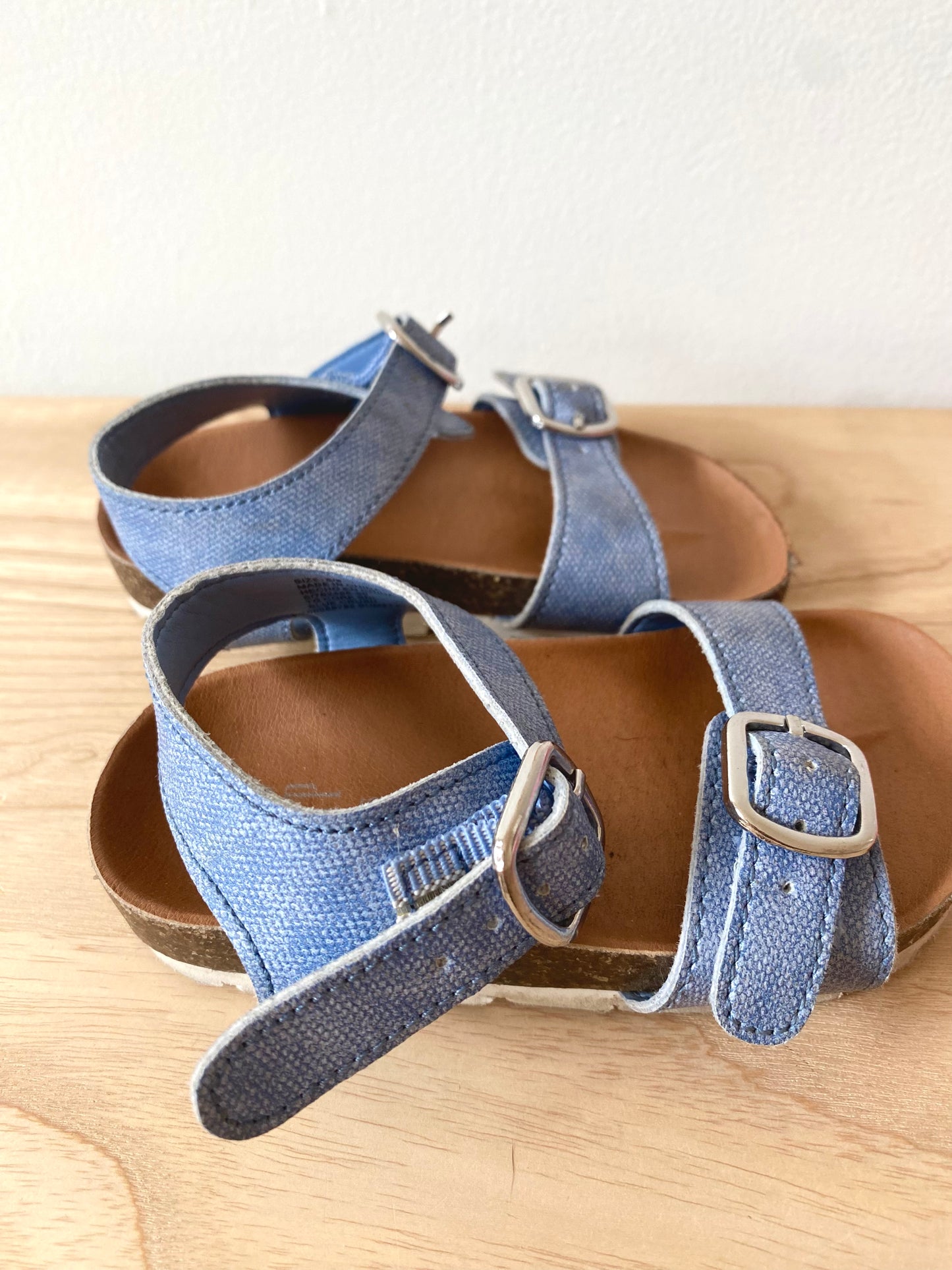 Blue Strap Sandals / Size 5-6 toddler