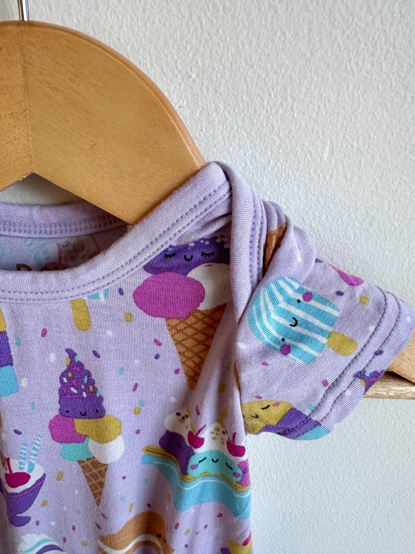 Bamboo Ice Cream Bodysuit / 0-3m