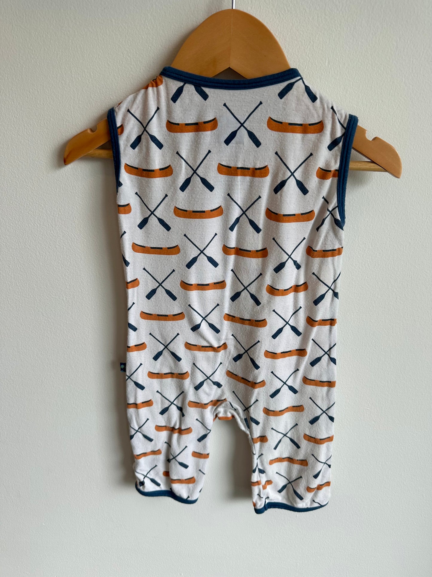 Kickee Pants Bamboo Romper (PLAY) / 18-24m