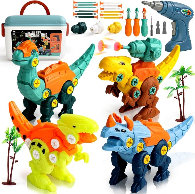 STEM Assemble Dinosaurs Drill Set (In Package) / (No Shipping)