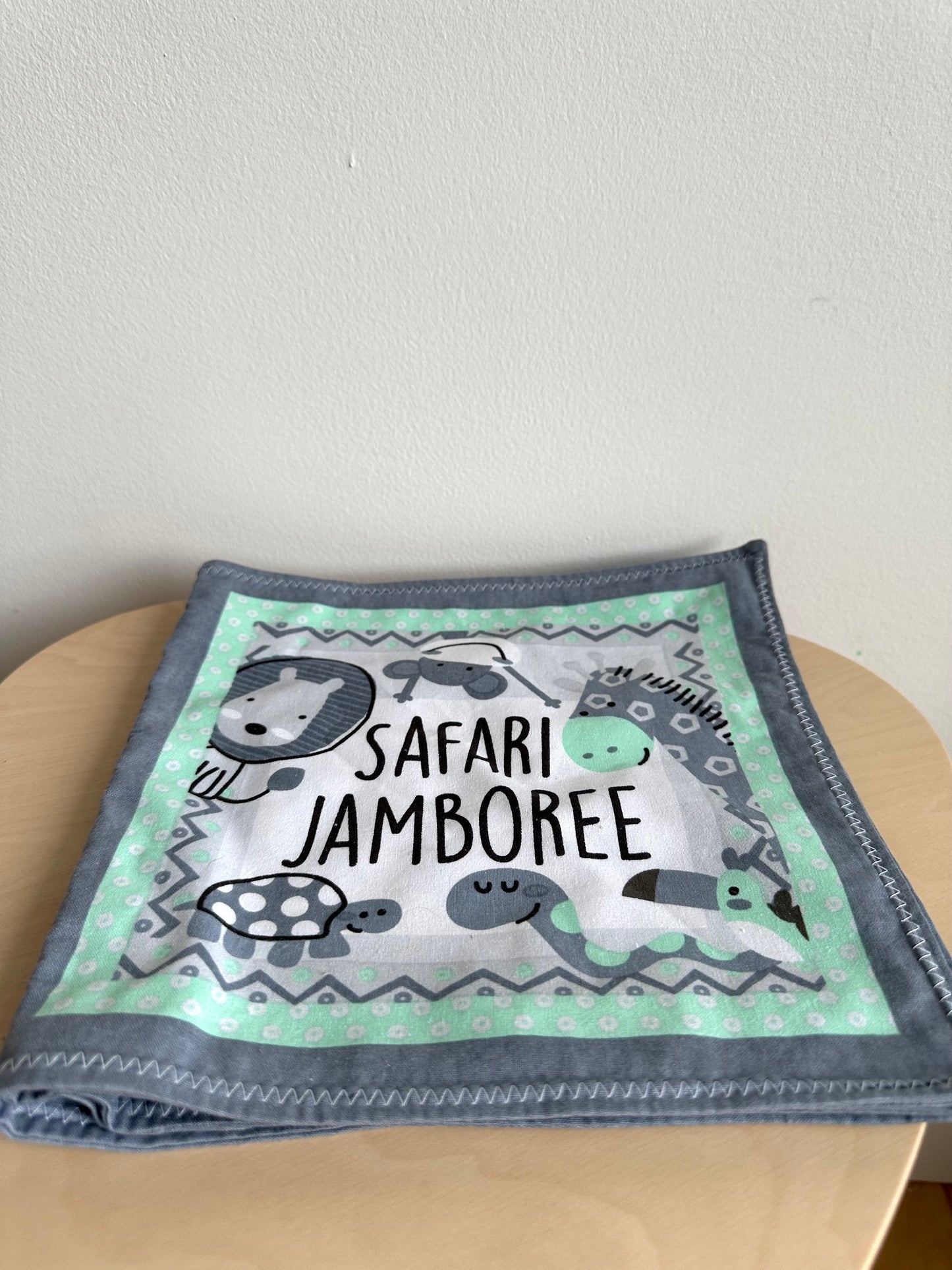 Safari Jamboree Cloth Book / 0-2 years