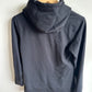 Black Nursing Hoodie with Side Zippers / L