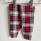 Tartan Plaid Leggings  / 0-3m