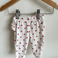 Heart Leggings with Ruffle / 0-3m