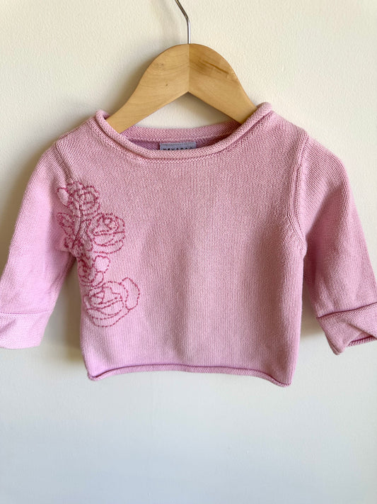 Nevada Rose Knit Sweater / 24m