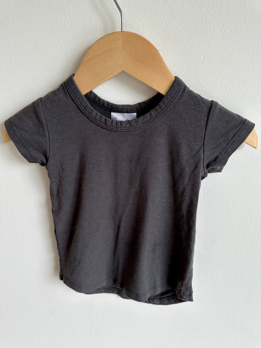 Jax + Lennon Charcoal T-Shirt / 0-6m